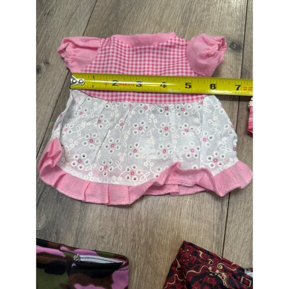 Assorted Doll Clothes Bundle - 14 Pieces - Bright Colors & Patterns - Picture 5 of 10